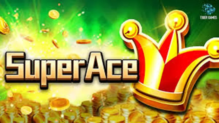 Slot wallet balance showing 100 PHP promotional credit applied directly to Super Ace spins