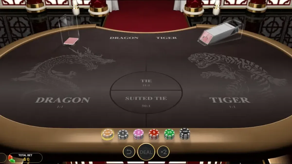 JILISS virtual RNG table games suite displaying Dragon Tiger, European Roulette, and Sic Bo