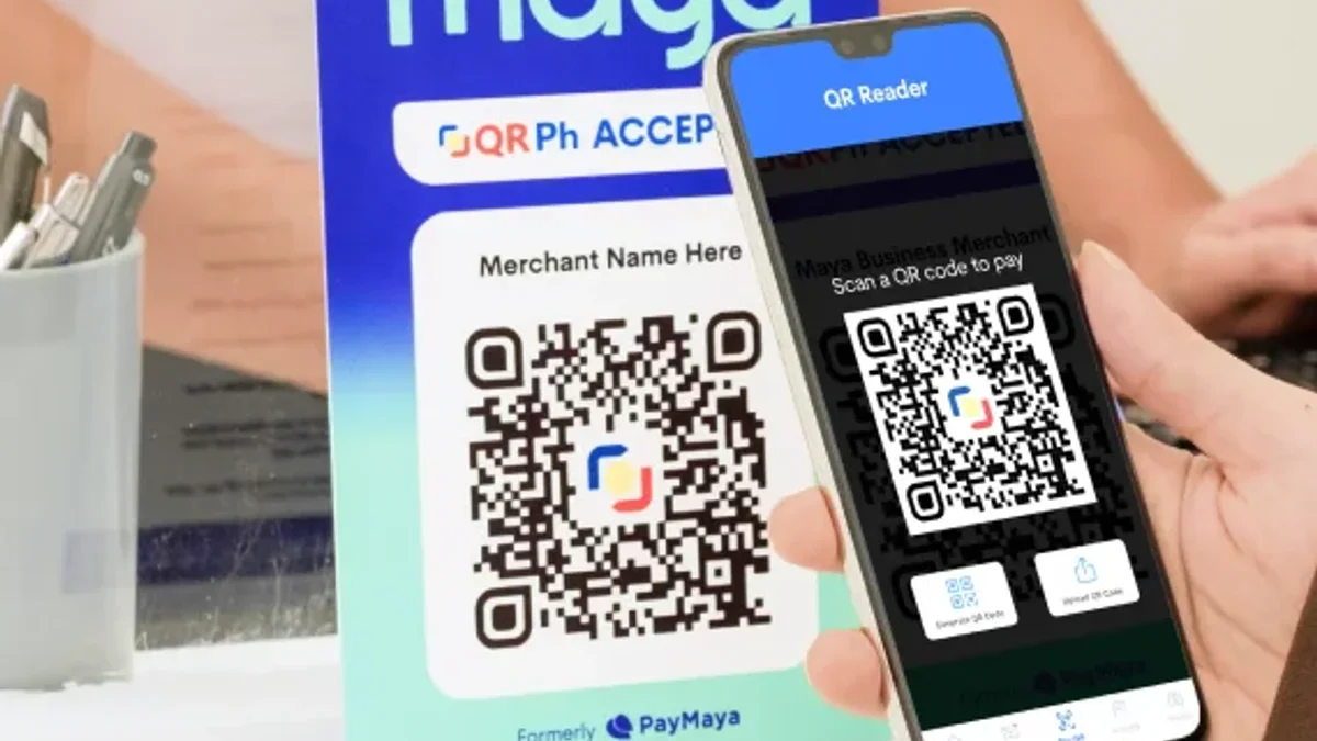 JILISS Casino Maya e-wallet cashier interface showing instant QR Ph scan and deposit confirmation